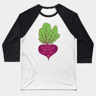 Heart Beet Baseball T-Shirt